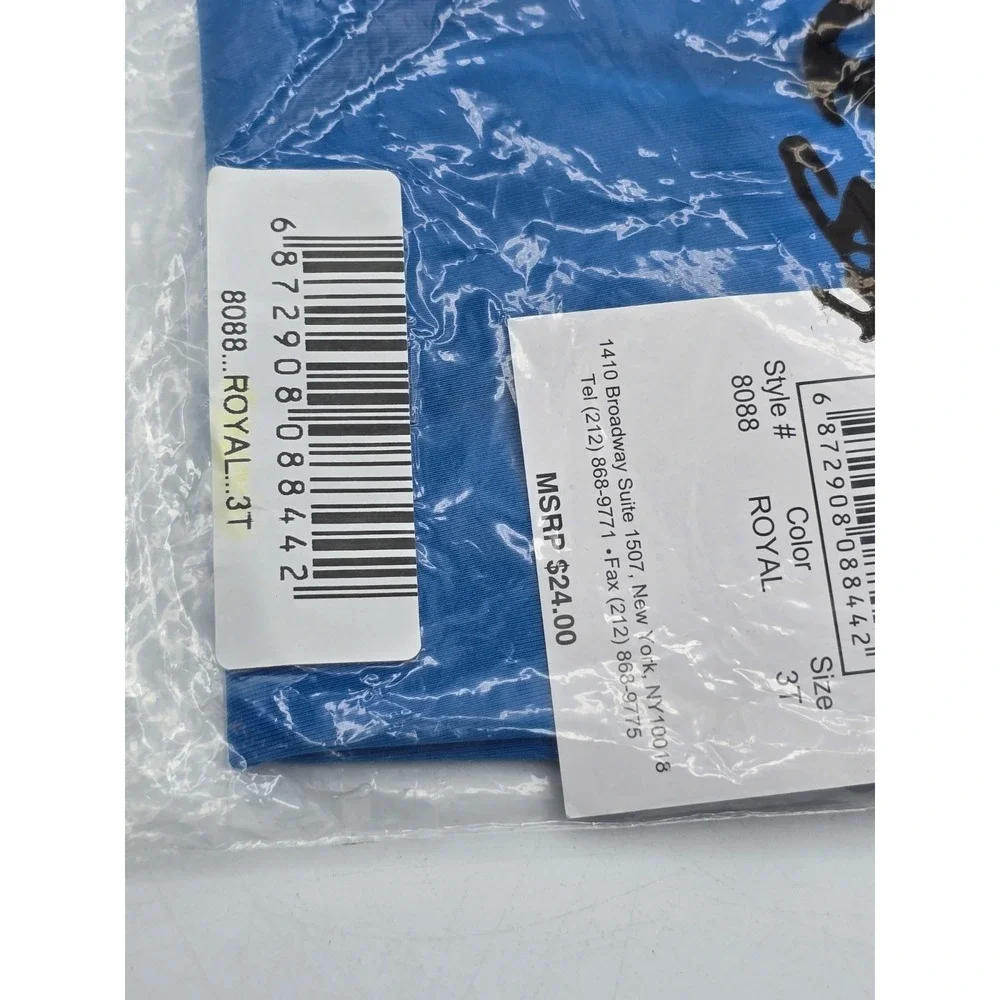 Kanu Surf Boys' Fiji UPF‎ 50+ Sun Protective Rashguard Blue Size 3T